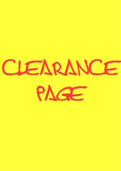 Clearance Labels Page A4 A3 Roll sticky