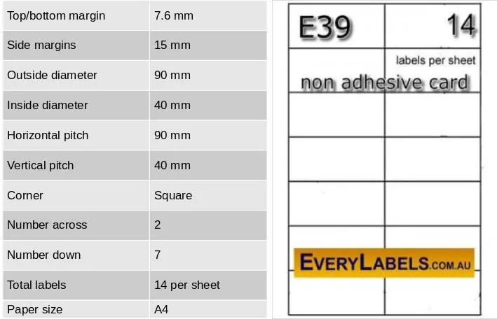 b39 non adhesive card table