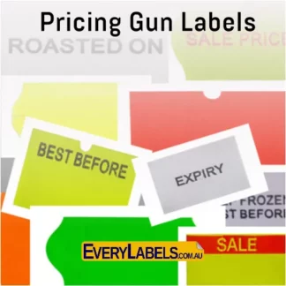 Labels for Pricing Guns & Datecoders